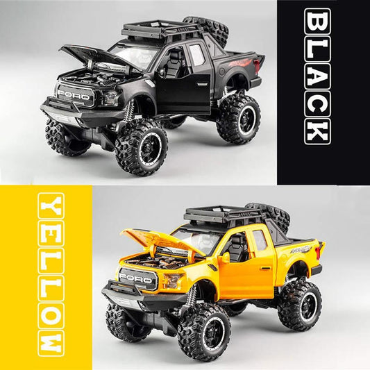 Ford F-150 Raptor Pickup Truck Toy Model With Touch Sensor